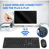 Wholesale-Philips SPT6324 Gaming Mouse and Keyboard Combo Wireless-Electro Vision Inc