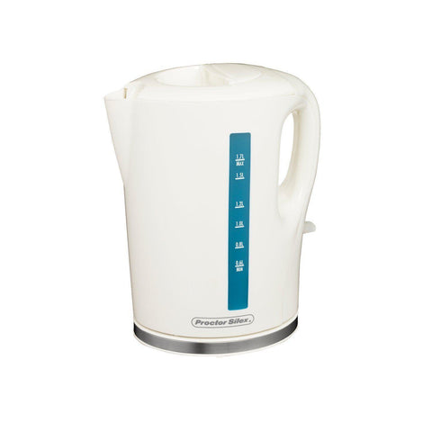 Wholesale-Proctor Silex 41003 Cordless Electric Kettle White-Kettle-Electro Vision Inc