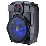 Wholesale-QFX PBX12P 12" Portable Party Speaker-Bluetooth Audio-Electro Vision Inc