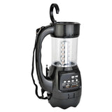Wholesale-QFX R180 Emergency Flashlight/Latern/FM Radio/USB/SD Card-Boombox Radio Alarm-Electro Vision Inc