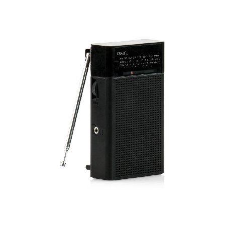Wholesale-QFX R35 Portable Pocket Radio AM/FM/SW 3 Brand Radio-Boombox Radio Alarm-Electro Vision Inc