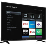 Wholesale-Sharp - 58" Class - LED - 2160p - Smart - 4K UHD TV with HDR - Roku TV-TV-Electro Vision Inc