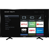 Wholesale-Sharp LC40LB601U - 40" Class - LED - 1080p - Smart - HDTV Roku TV-TV-Electro Vision Inc