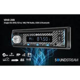 Wholesale-Soundstream VDVD20B Single DIN DVD / CD Receiver w USB Bluetooth-Car Audio-Electro Vision Inc