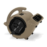 Wholesale-Super Fan Home Personal Portable High Velocity Air Mover Floor Fan GRAY-Fans-Electro Vision Inc