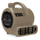 Wholesale-Super Fan Home Personal Portable High Velocity Air Mover Floor Fan GRAY-Fans-Electro Vision Inc