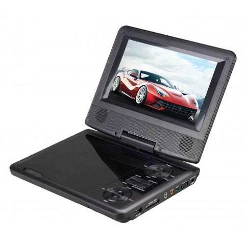 Wholesale-Supersonic SC178 7" Portable DVD Player with Swivel Display-DVD Player-Electro Vision Inc