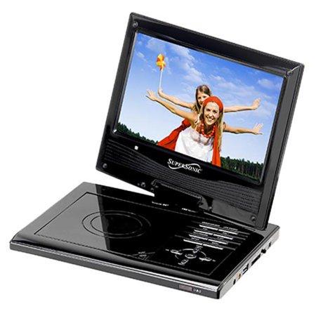 Wholesale-Supersonic SC179 Portable DVD Player 9"-DVD Player-Electro Vision Inc