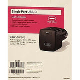 Wholesale-T-Mobile Fast Charging 15W 3amp Single Port USB-C Car Charger-Car Adaptor-Electro Vision Inc