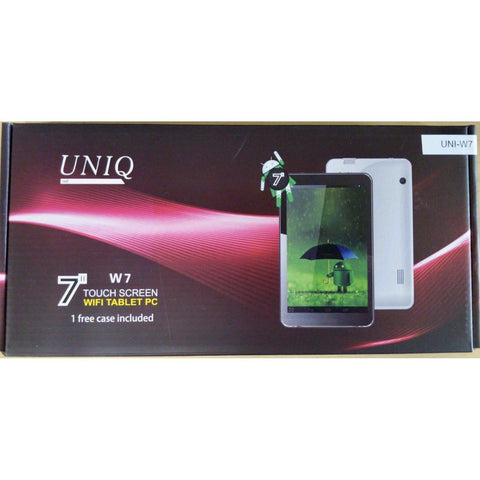 Wholesale-Unique W7 - 7" Tablet WIFI-Accessories-Electro Vision Inc