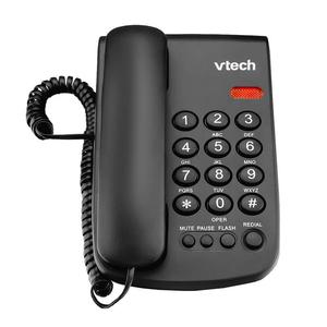Wholesale-VTech VTC100 Black Corded Desktop Phone-Phone-Electro Vision Inc